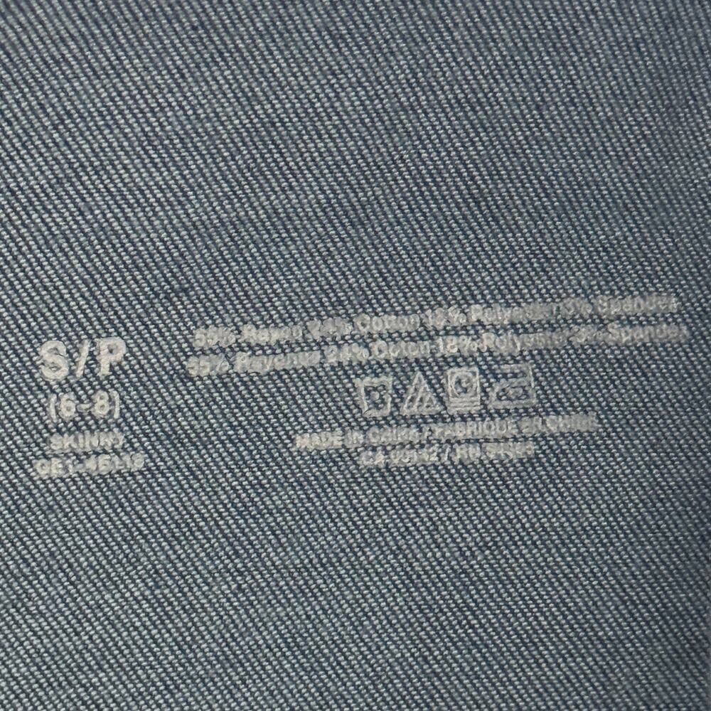 Peter Nygard Slims Skinny Stretch Jeans Pull On Elastic Waist Denim 6/8 Small - Picture 7 of 7